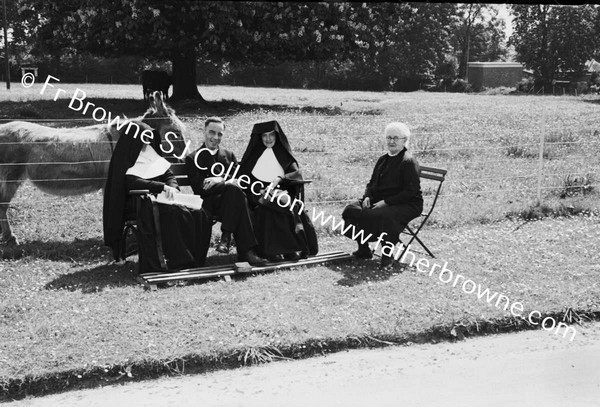 LINDEN NURSING HOME GROUP PORTRAIT WITH NUNS